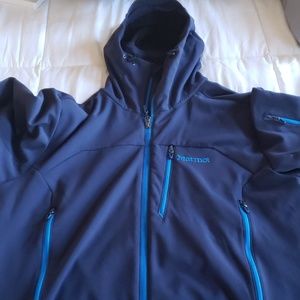 Marmot Moblis Soft Shell Jacket Blue XXL